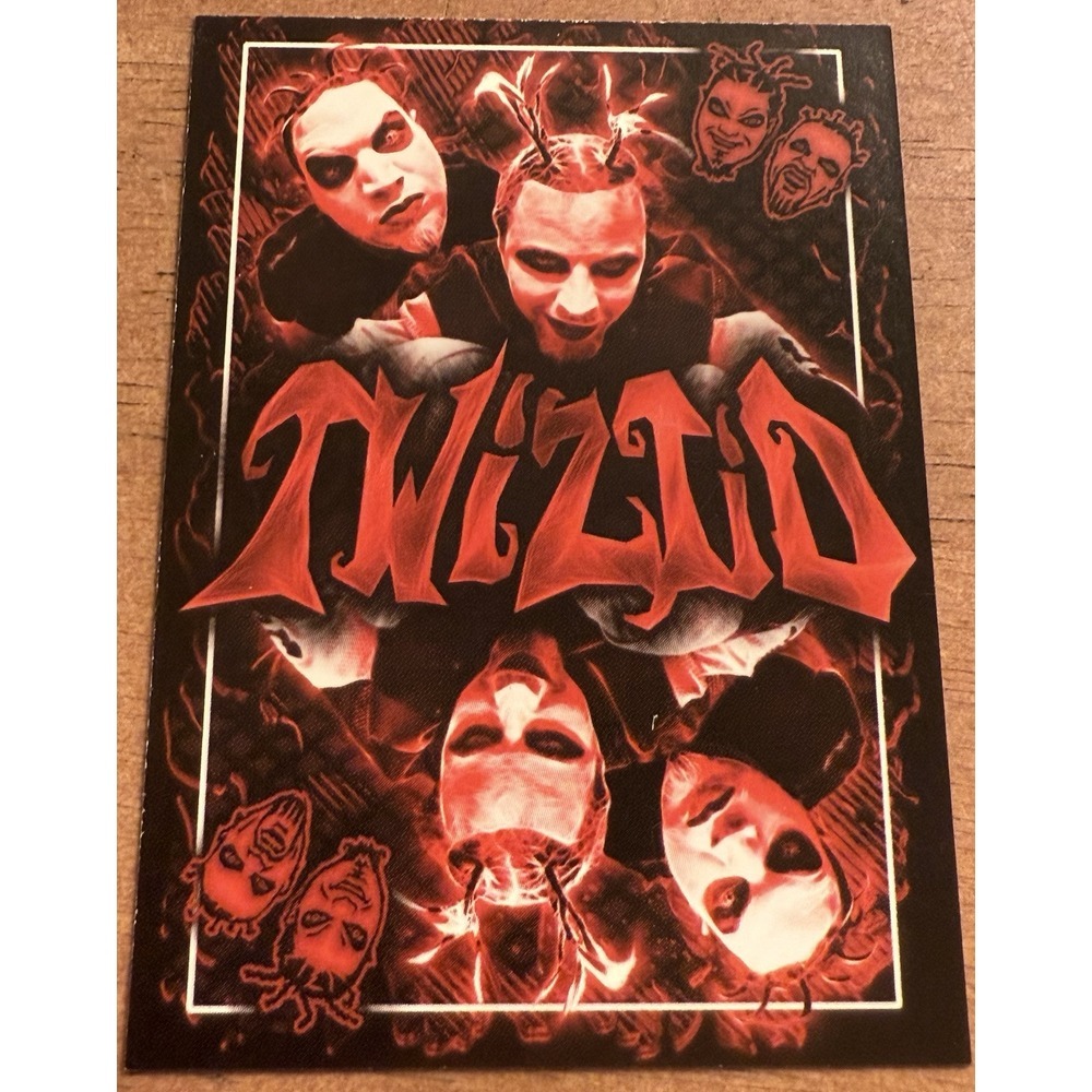 TWIZTID W.I.C.K.E.D. Trading Card RARE ICP JUGGALO MNE‎ PSYCHOPATHIC